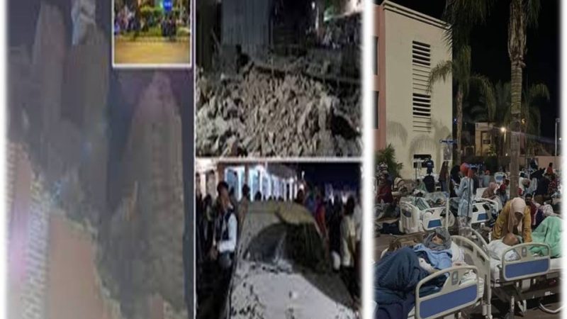 மொராக்கோவில் நேற்றிரவு நிலநடுக்கம்.. 296 பேர் உயிரிழப்பு..!