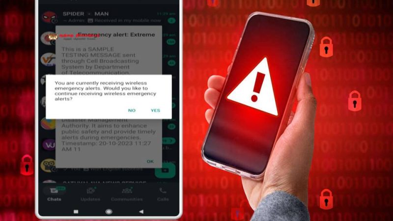 “செல் ஒலிபரப்பு எச்சரிக்கை“ -இன்று வெற்றிகரமாக நடத்தப்பட்டது