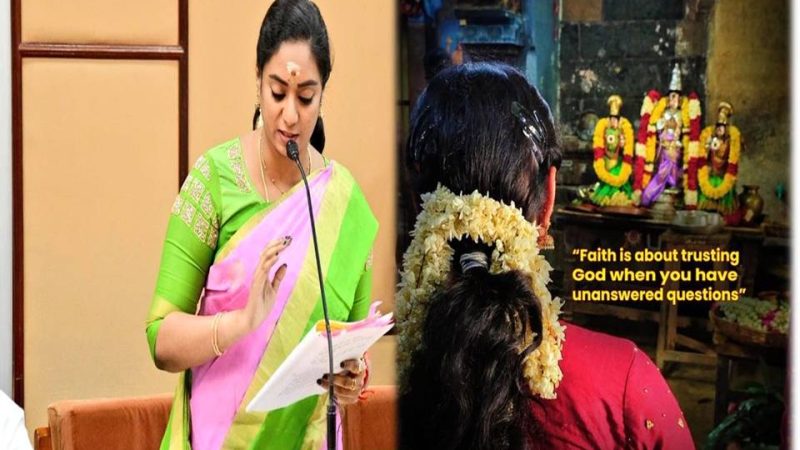 புதுச்சேரி போக்குவரத்துத்துறை அமைச்சராக இருந்த சந்திர பிரியங்கா ராஜினாமா – காரணமென்ன? -அதிர்ச்சி தகவல்கள்