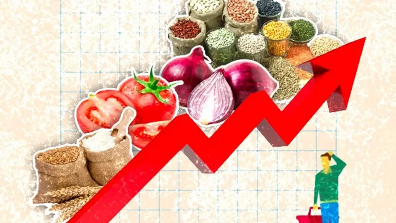 உணவு பொருட்களின் விலை உயர்வால் பணவீக்கம்  அதிகரித்துள்ளது!- ரிசர்வ் வங்கி