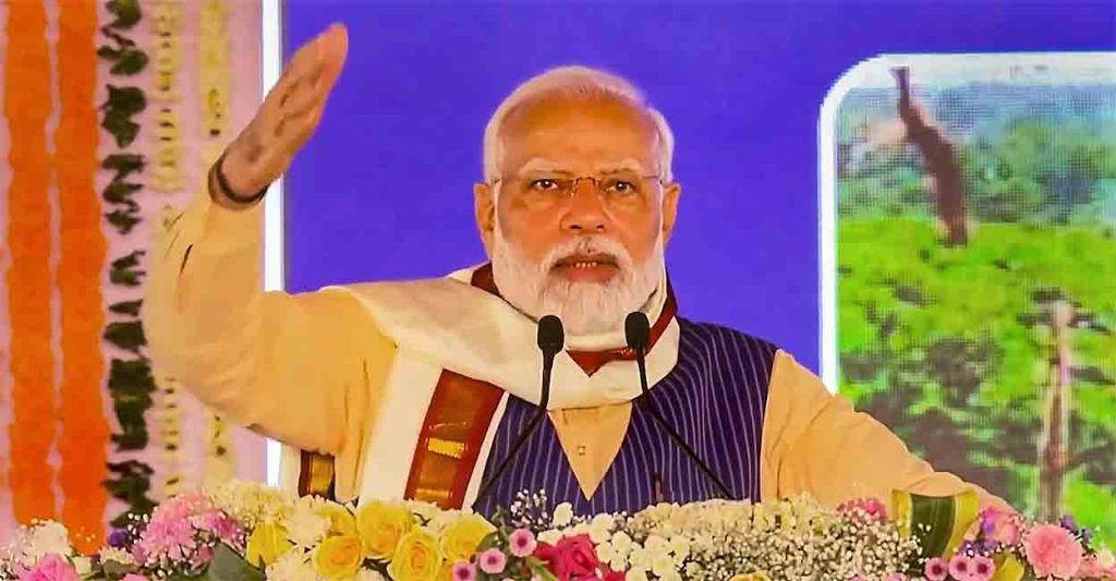 ஆட்சி முடியும் சூழலில் கூட வெறுப்பை விதைப்பதை மட்டுமே முழு நேர வேலையாக  செய்யும் மோடி!