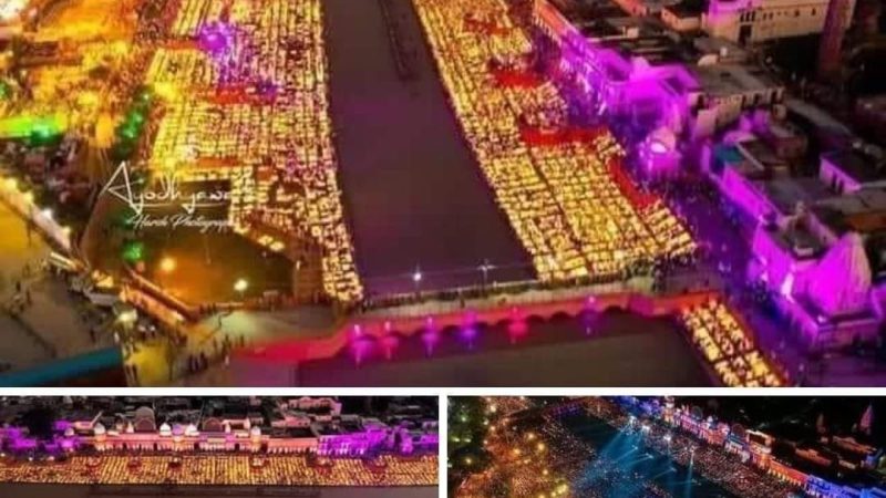 அயோத்தி தீப உற்சவம்: அகல் விளக்குகள் ஏற்றி சாதித்த கின்னஸ் சாதனையை விட எண்ணெய் சேகரித்த சிறுவர்கள் வீடியோ வைரல்