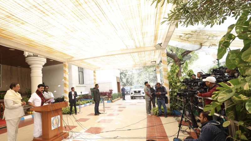 தென் மாவட்டங்களில் 60 ஆண்டுகளாக இல்லாத மழை பெய்துள்ளது. எதிர்பாராதது இது -முதல்வர் ஸ்டாலின் பேட்டி!