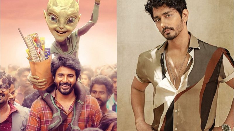 சிவகார்த்திகேயனின் ‘அயலான்’படத்திற்கு  சித்தார்த் குரல் கொடுத்து கோல்டன் டச் கொடுத்து விட்டாராம்!