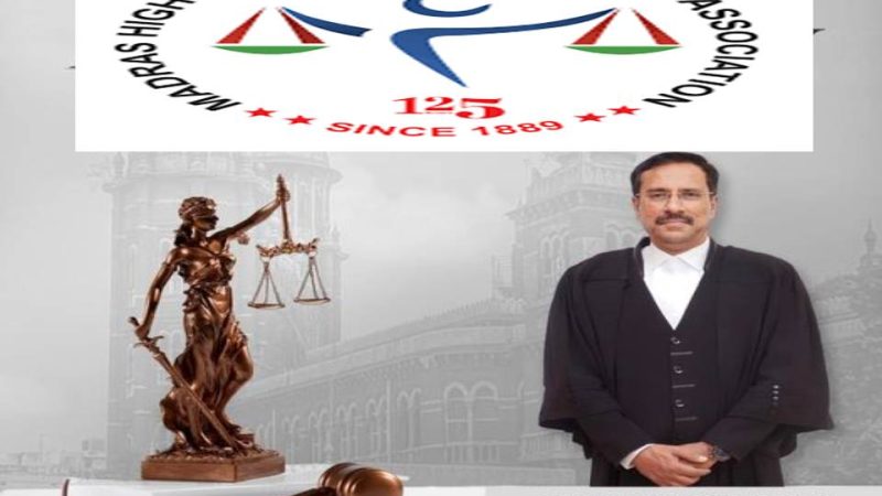 சென்னை ஐகோர்ட் அட்வகேட் அசோசியேசன்  தேர்தல்.. மீண்டும் மோகன கிருஷ்ணன் தேர்வு!