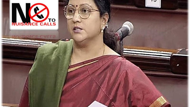 அத்துமீறும் டெலி மார்க்கெட்டிங் நிறுவனங்கள், விளம்பர அழைப்பு, எஸ்எம்எஸ் தொந்தரவு – கனிமொழி சோமு அதிருப்தி