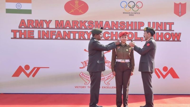 இந்திய ராணுவத்தின் முதல் பெண் சுபேதார்-பிரீத்தி ரஜத்!