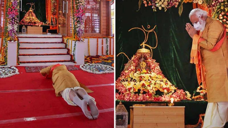 சிறப்பு விரதம் இருக்கும் பிரதமர் மோடி பழங்கள் மட்டுமே உண்டு, தரையில் தூங்கி எழுகிறார்!?