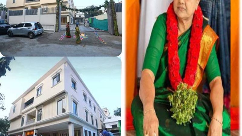 போயஸ்கார்டனில் சசிகலா இன்று பால்காய்ச்சிய பங்களா பெயர் இதுவா?