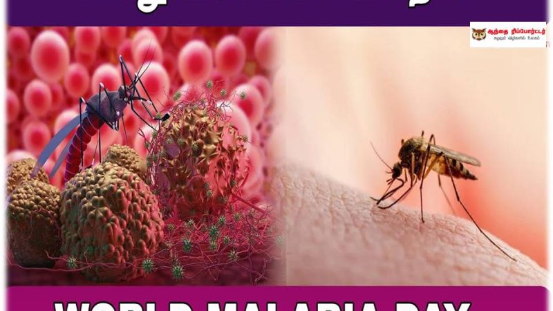 சர்வதேச மலேரியா தினம்!