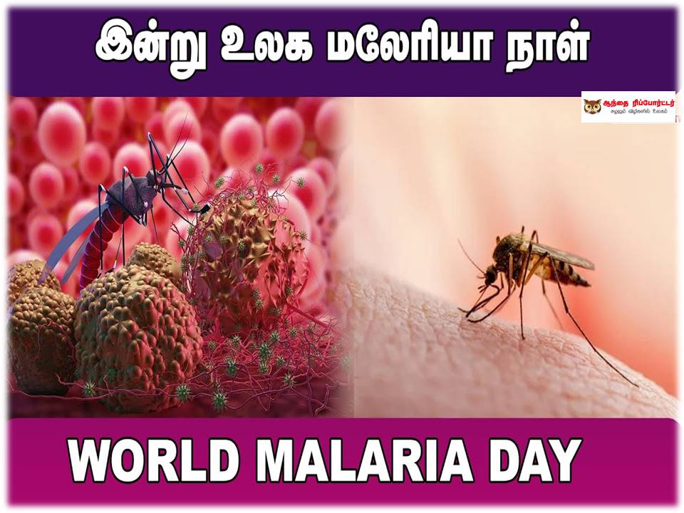 சர்வதேச மலேரியா தினம்!