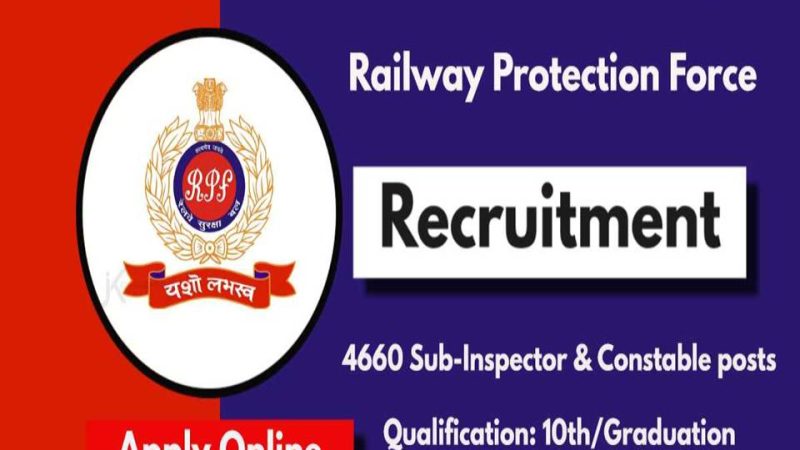 10 படித்தவ்ர்களுக்கு ரயில்வே பாதுகாப்பு படை காவலர் வேலை வாய்ப்பு!