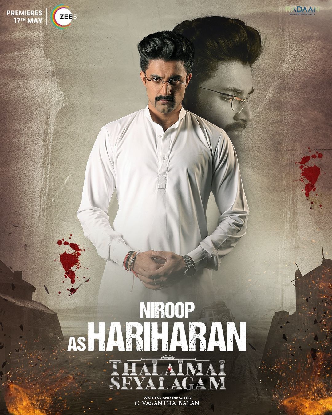 ‘தலைமைச் செயலகம்’படத்தில் அடடே சொல்ல வைத்த  ஆக்டர் நிரூப் நந்தகுமார்!
