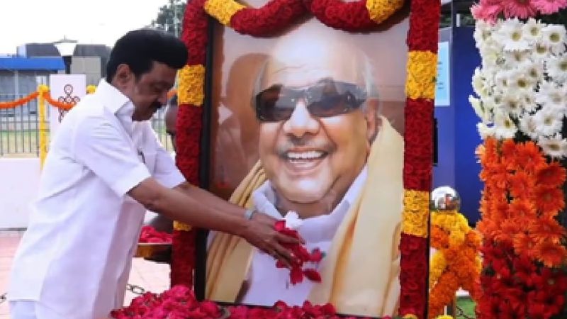‘கலைஞர் 100’ என்ற வரியுடன் கோலமிடுங்கள்- மு.க.ஸ்டாலின் மடல்!