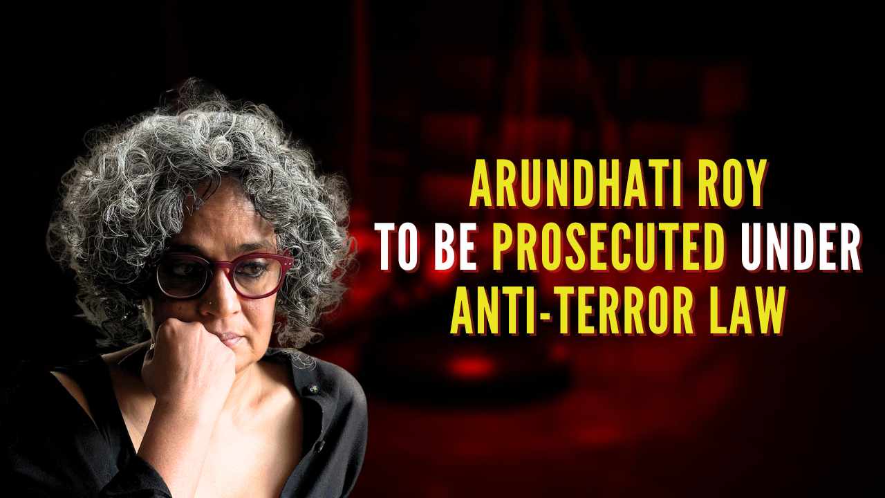 அருந்ததி ராய் மீது சட்டவிரோத நடவடிக்கைகள் தடுப்பு சட்டத்தின் (UAPA) கீழ் வழக்கு பதிவு!