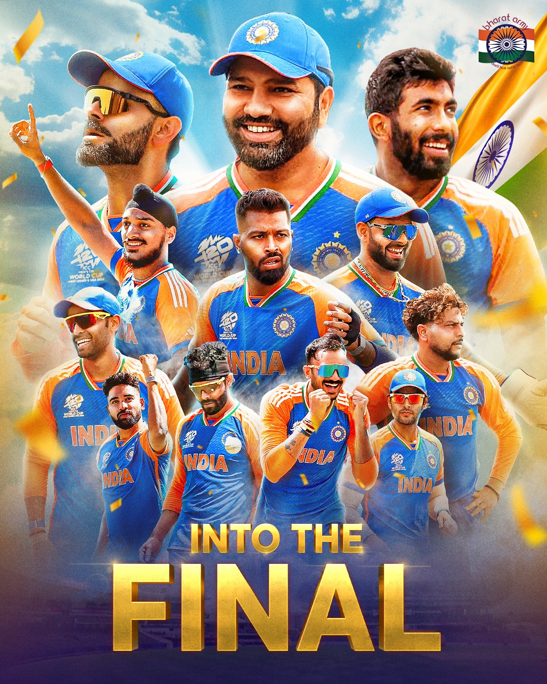 டி20;இங்கிலாந்தை வீழ்த்தி இறுதிப் போட்டிக்கு முன்னேறியது இந்திய அணி!