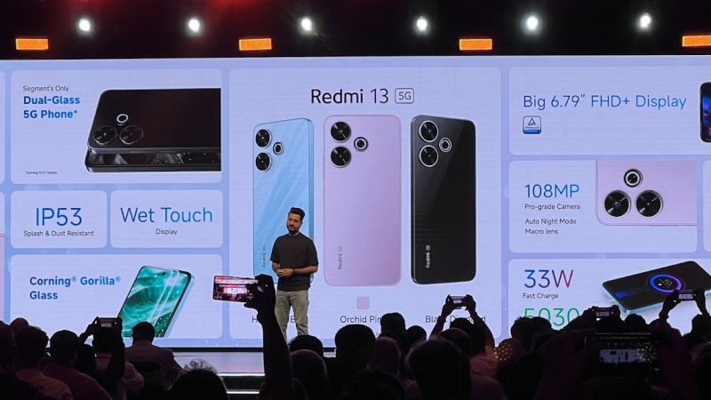 இந்திய சந்தையில் ரெட்மி 13 5ஜி போன் உள்பட 5 அறிமுகங்கள்.!