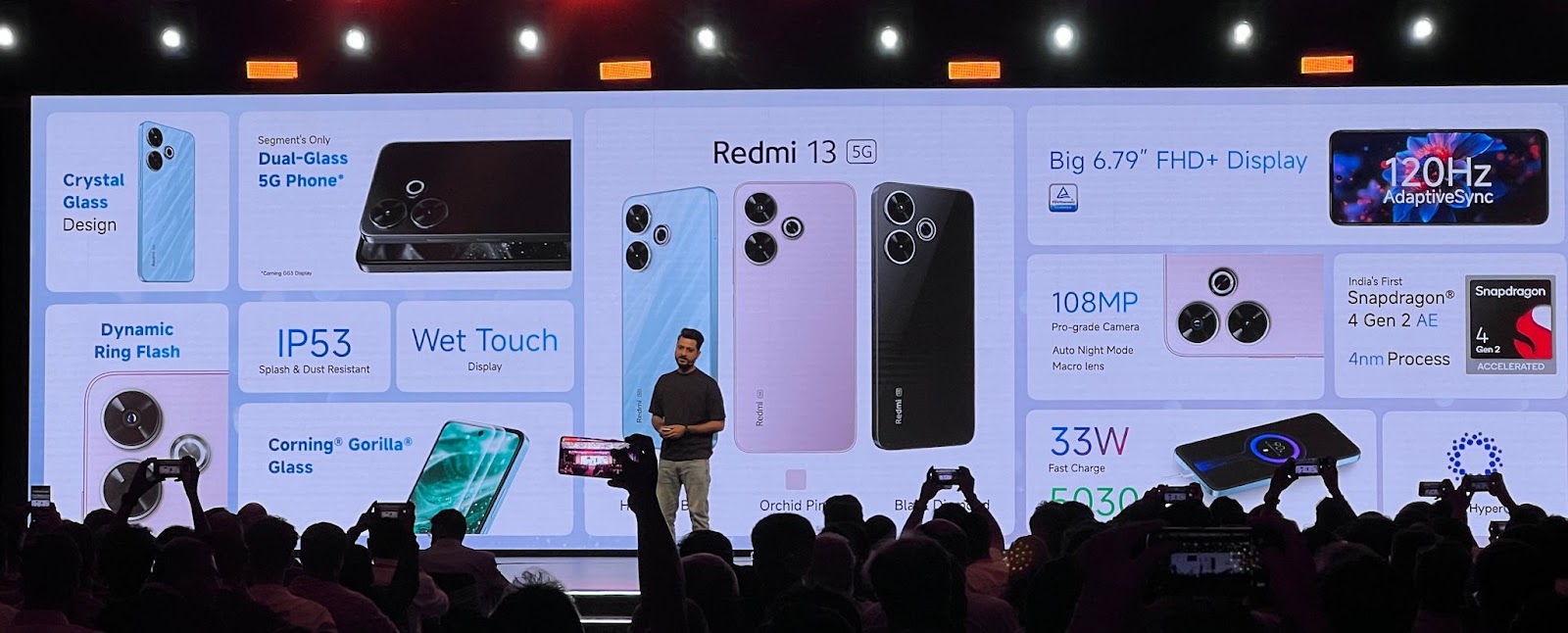 இந்திய சந்தையில் ரெட்மி 13 5ஜி போன் உள்பட 5 அறிமுகங்கள்.!