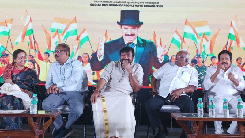 ‘பாரத் யாத்ரா’ தொடக்க விழாவில் நடிகர் ஜெயராம்!