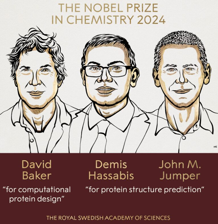 நோபல்: 3 விஞ்ஞானிகளுக்கு வேதியியலுக்கான பரிசு!