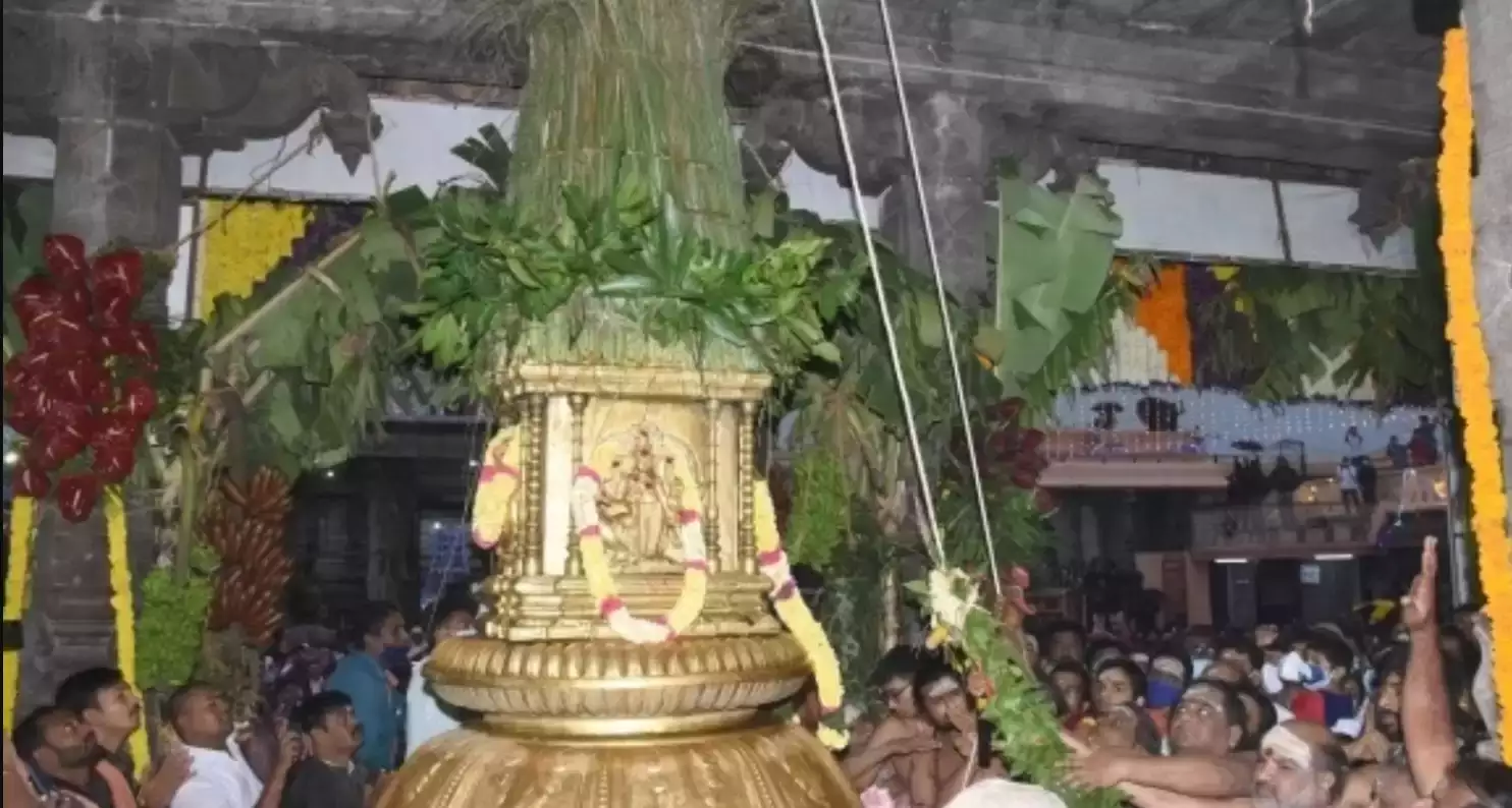 திருவண்ணாமலை :கார்த்திகை தீபத்திருவிழாக் கொடியேற்றம்!