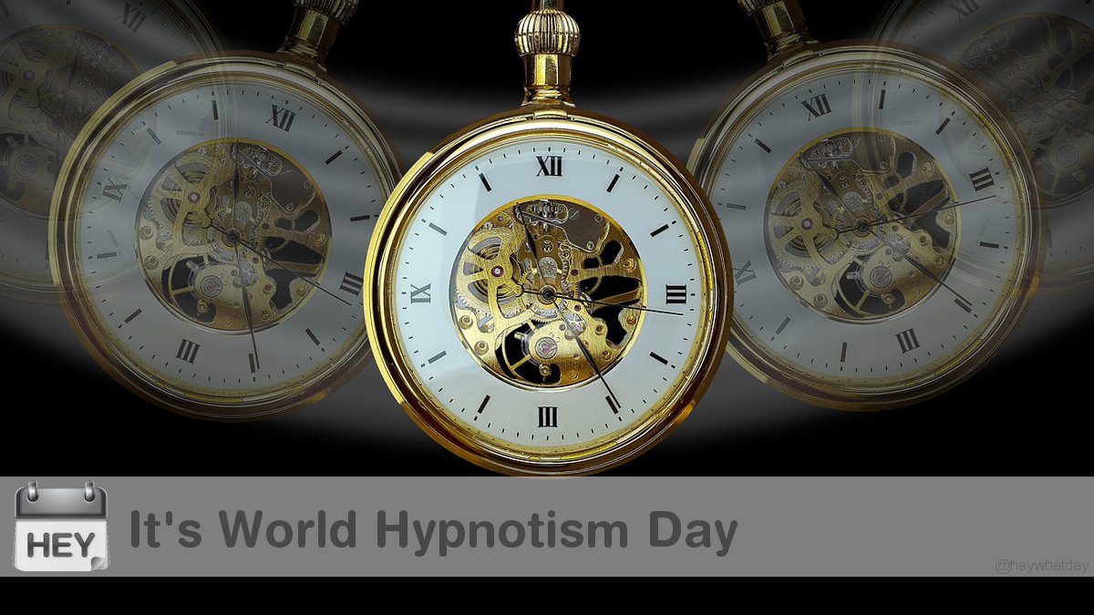 உலக ஹிப்னாடிசம் தினம்!