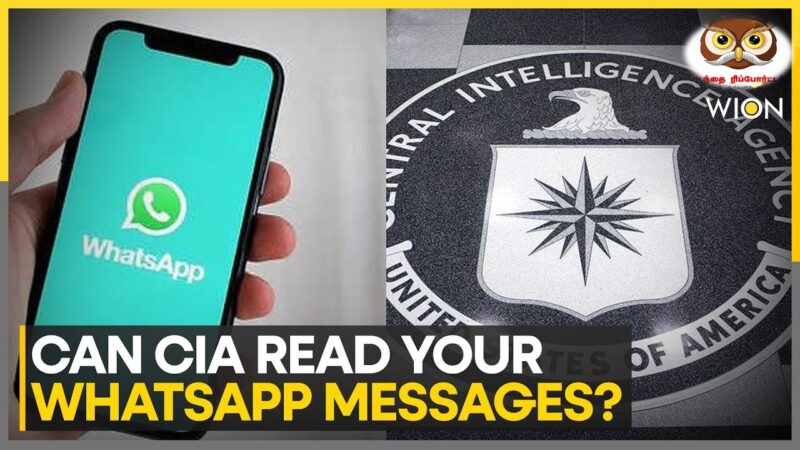 வாட்ஸ் அப் செய்திகளை CIA கண்காணிக்க முடியும் – மார்க் ஸூக்கர்பர்க்!