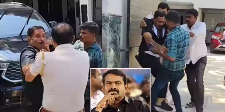 சீமான் வீட்டில் TRESPASS செய்த ஸ்டாலின் போலீஸ்!.