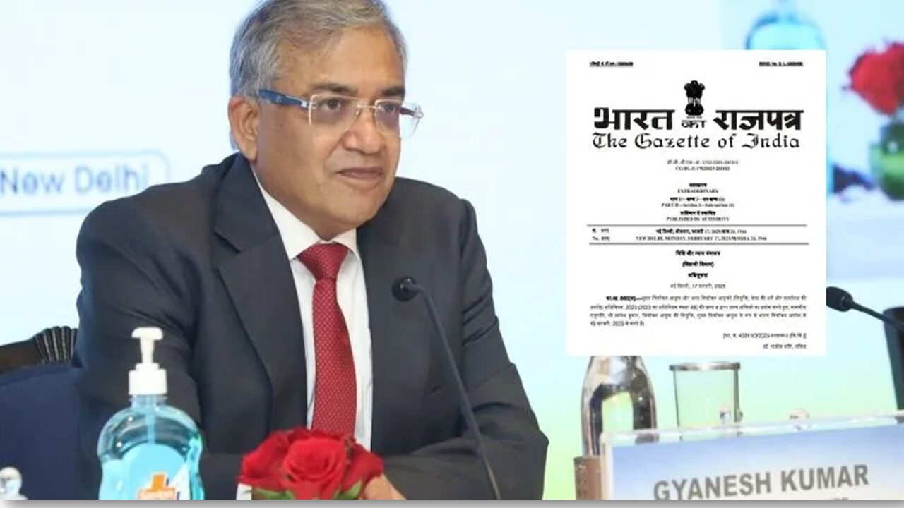 புதிய தலைமை தேர்தல் ஆணையரானார் ஞானேஷ்குமார்! யாரிவர்?