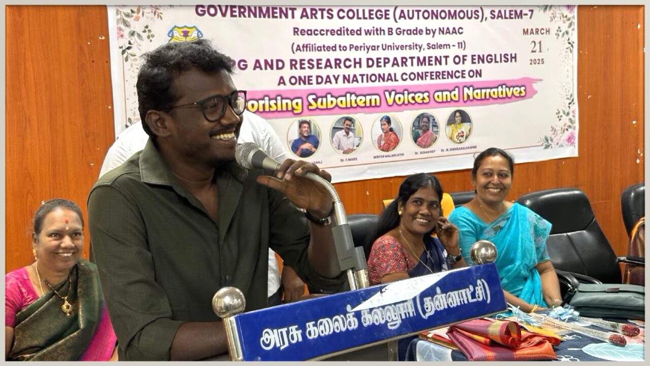 அரசுக் கல்லூரியில் மாரிசெல்வராஜ் பேச அனுமதி கொடுத்தது யார்?