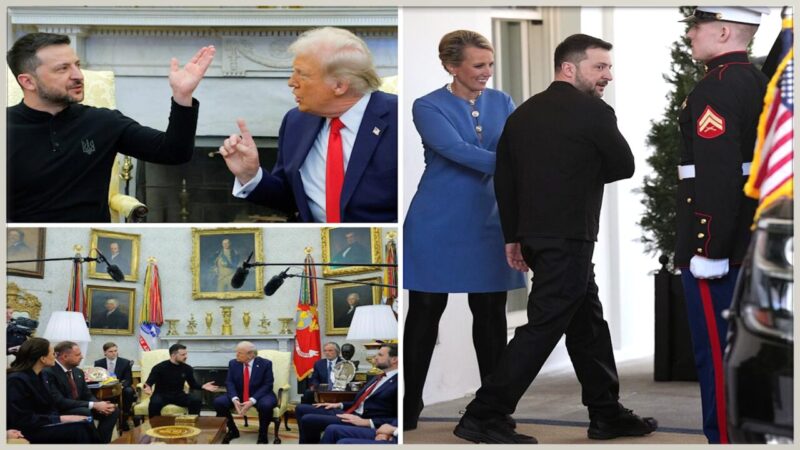 வெள்ளை மாளிகையில்  ட்ரம்ப் – ஜெலன்ஸ்கி கடும் மோதல்.! – முழு விபரம்!