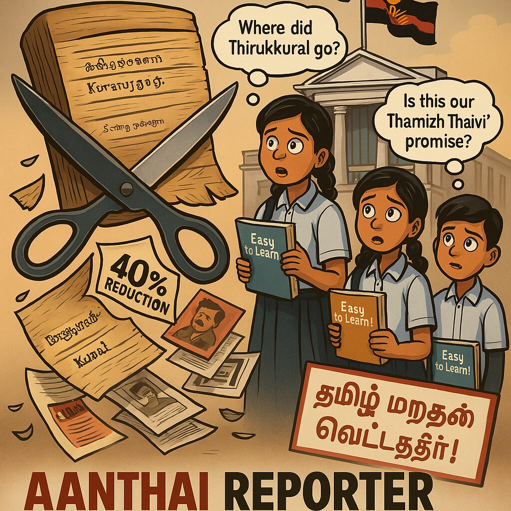 தமிழ்க் கல்வியின் காலை உடைத்து ஆட சொல்லும் ஸ்டாலின் அரசு!