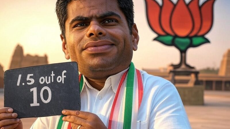 அண்ணாமலை – அரசியல் பிராகரஸ் ரிப்போர்ட்!