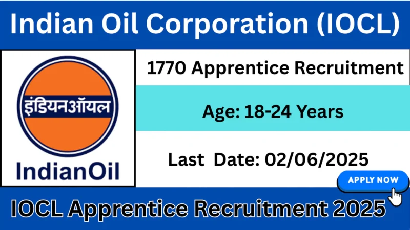 இந்தியன் ஆயில் கழக நிறுவனத்தில் அப்ரன்டிஸ் வாய்ப்பு!