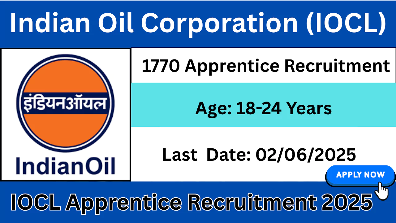 இந்தியன் ஆயில் கழக நிறுவனத்தில் அப்ரன்டிஸ் வாய்ப்பு!