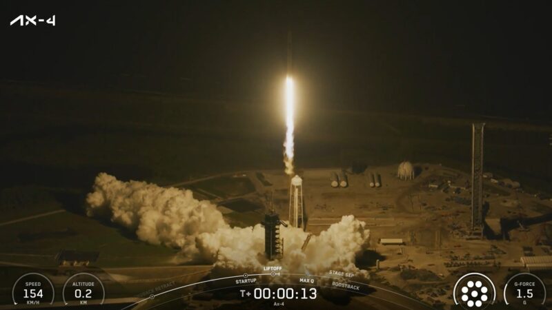 இந்திய வீரர் சுபான்ஷு சுக்லா & டீமுடன் வெற்றிகரமாக விண்ணில் பாய்ந்தது பால்கன்-9 ராக்கெட்!