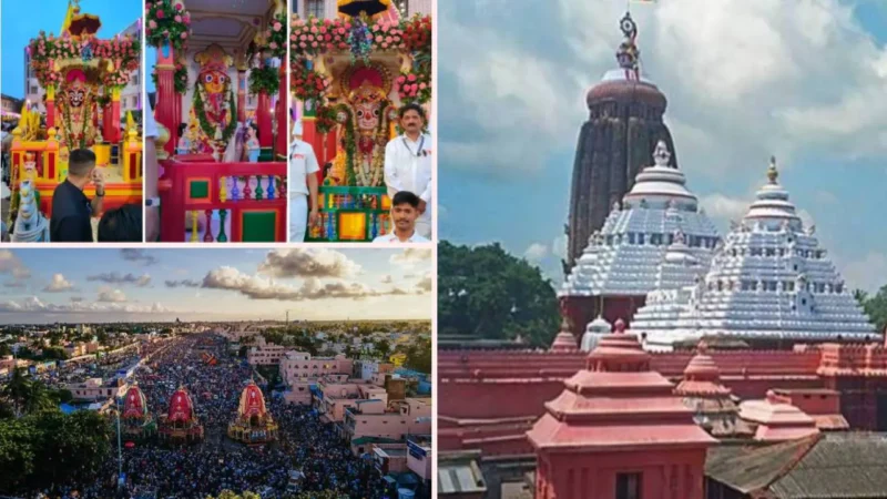 ஜெகந்நாதர் கோயிலில் ரத யாத்திரை கோலாகல தொடக்கம்!
