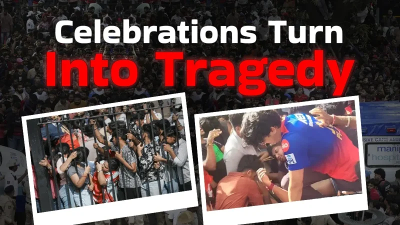 பெங்களூரு: சின்னசாமி மைதானத்தில் நிகழ்ந்த சோகங்கள்!