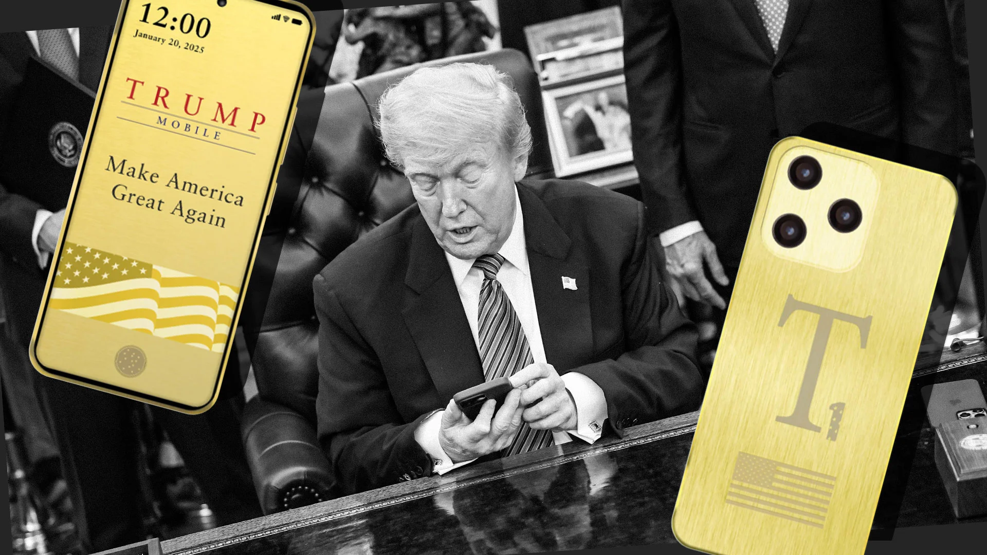 “TRUMP மொபைல்” விரைவில் விற்பனைக்கு வருகிறது!