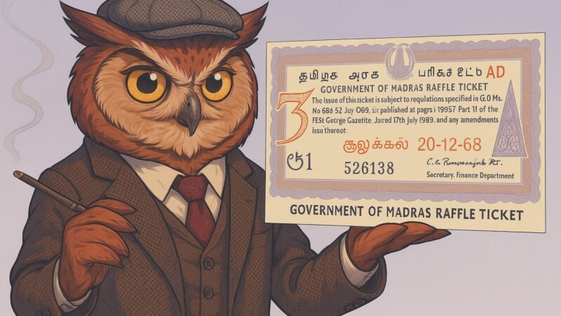 தமிழக அரசின் லாட்டரி உதயமான நாள்- அண்ணா அரசின் முன்னோடித் திட்டம்!
