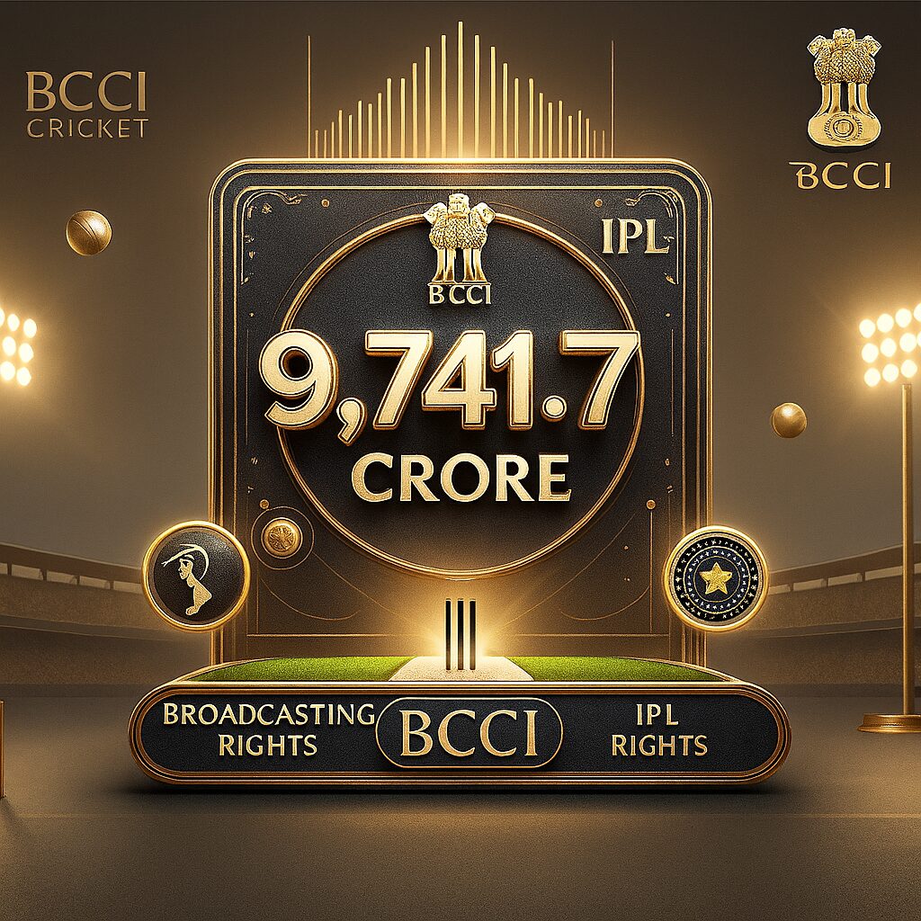 BCCI-க்கு ரூ.9,741 கோடி  ஆண்டு வருவாய்: ஐபிஎல்-லால் உச்சம் தொட்ட இந்திய கிரிக்கெட்!