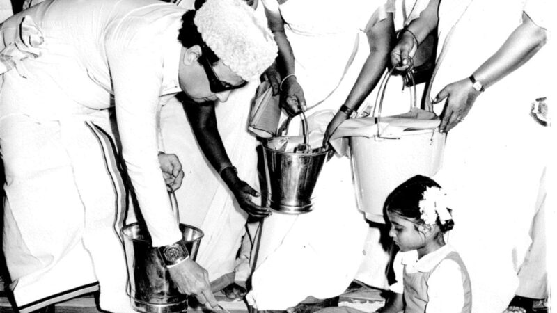 எம்.ஜி.ஆர். சத்துணவு திட்டம்: பசித்த குழந்தைகள் வாழ்வில் ஒளியேற்றிய புரட்சி தொடங்கிய நாள்!