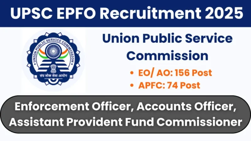 UPSC-ல் அமலாக்க/அக்கவுண்ட்ஸ் அதிகாரி பணியிட வாய்ப்பு!