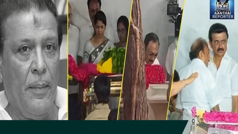 மு.க.முத்து விட்ட இடத்திற்குதான் ஸ்டாலின், கனிமொழி என அடித்துகொள்கின்றார்கள்!