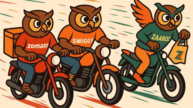 Zomato, Swiggy-க்கு பதிலாக உருவான ZAAROZ தமிழகமெங்கும் அமல்படுத்தக் கூடாதா!?