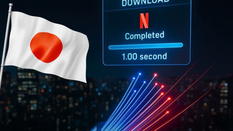 இணைய வேகத்தில் புதிய உலக சாதனை படைத்தது ஜப்பான்!
