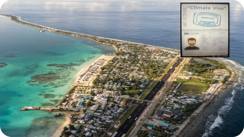 உலக வரைபடத்தில் இருந்து மறையவிருக்கும் துவாலு: வந்தாச்சு கால நிலை விசா!