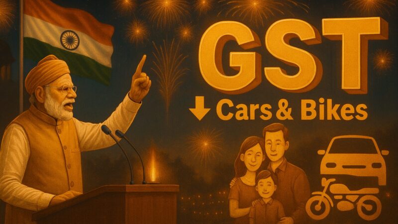 கார், பைக்குகள் மீதான ஜிஎஸ்டி வரியை குறைக்க மோடி அரசு முடிவு!