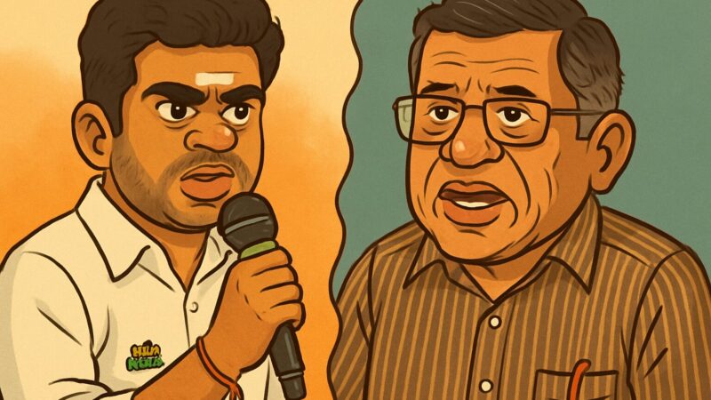 தமிழக அரசியல் களத்தில் ஒரு ‘துக்ளக்’ வெடி!