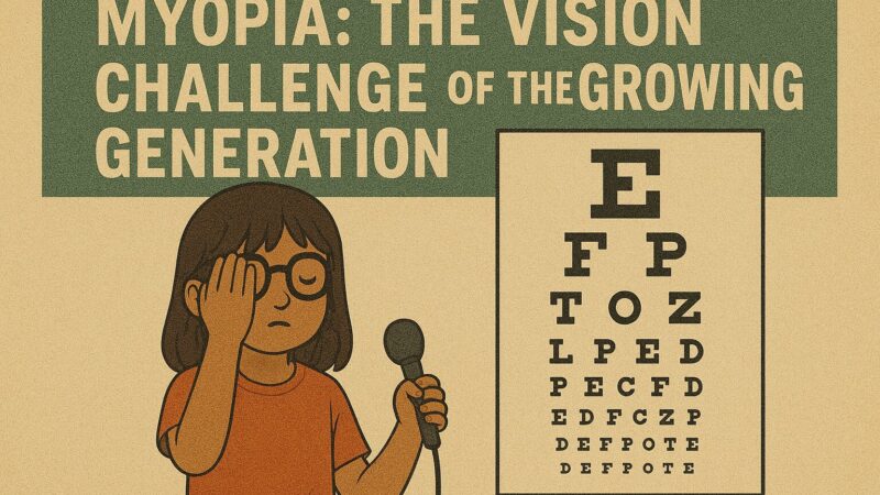 மயோபியா (Myopia) எனும் மைனஸ் பவர் குறைபாடு: வளரும் தலைமுறையின் கண் பார்வை சவால்!